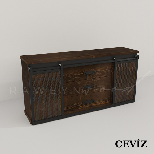 Rena%20Solid%20Wood%203%20Drawer%20Sliding%20Office%20Console