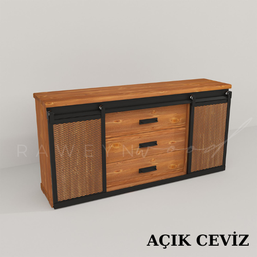 Rena%20Solid%20Wood%203%20Drawer%20Sliding%20Office%20Console