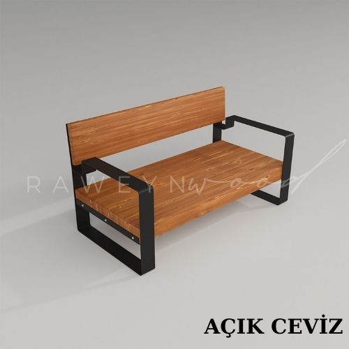 Seat%20Masif%20Ahşap%20İkili%20Koltuk