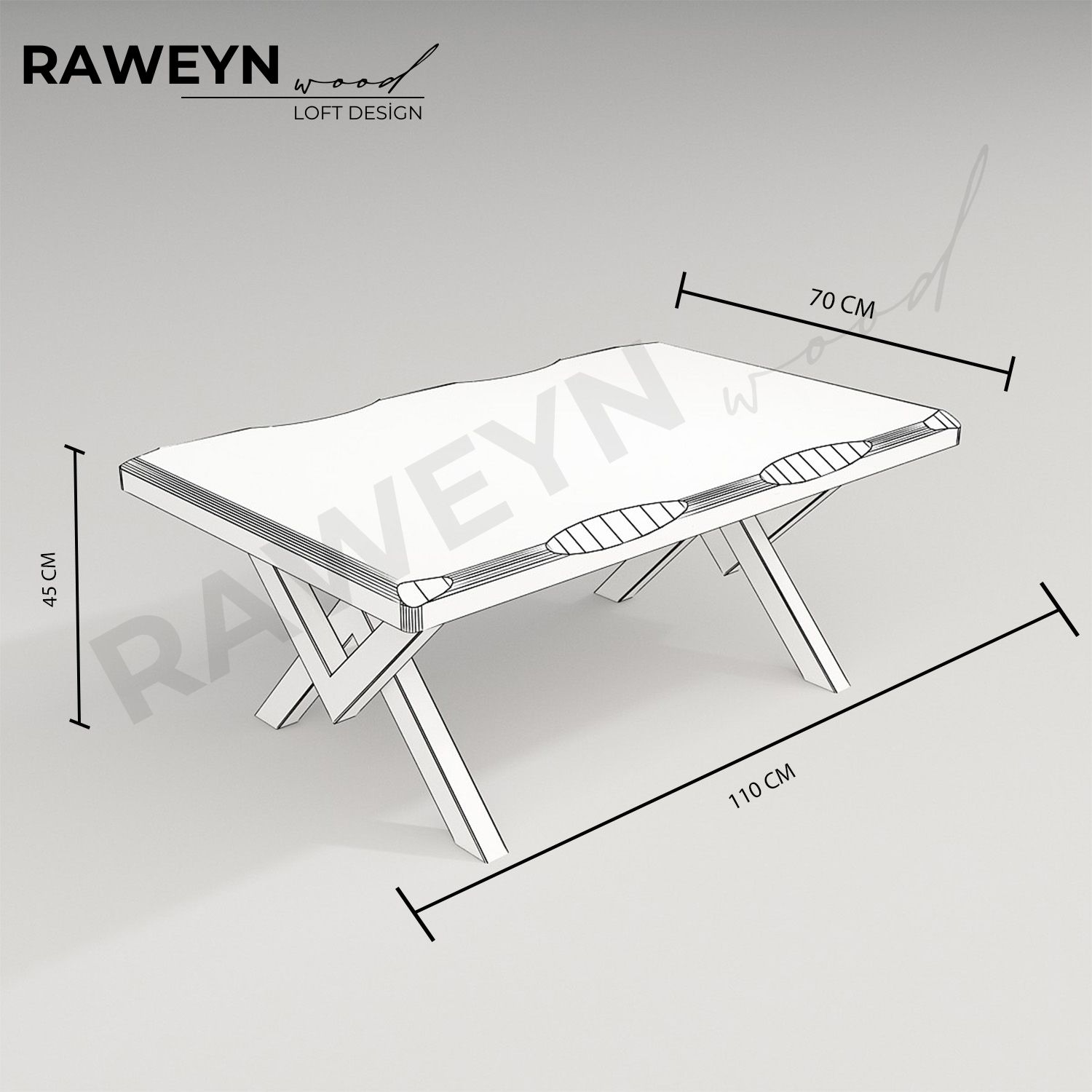 Onva%20Doğal%20Ahşap%20Dalgalı%20Kenar%20Ofis%20Sehpa